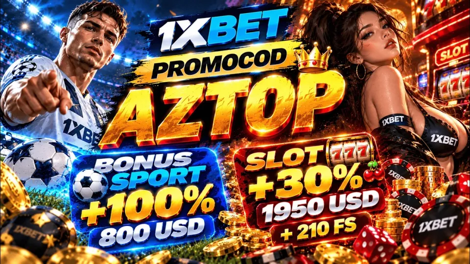 1xbet free promo code in 2026 to unlock the AZTOP welcome bonus